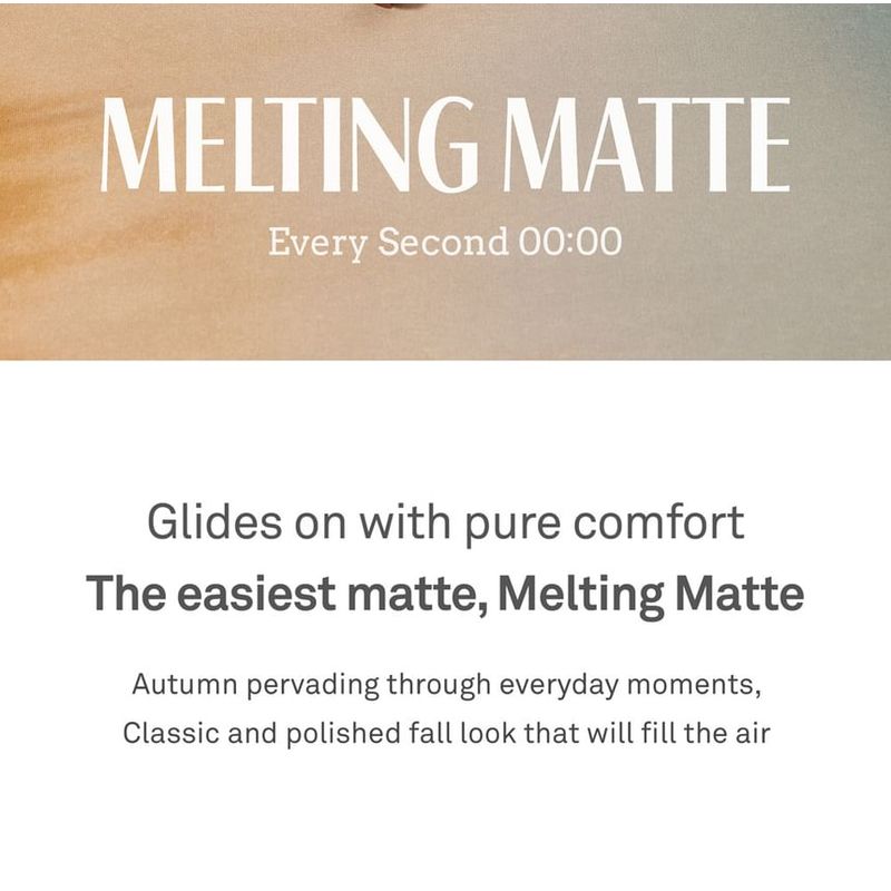 hince - Slim Stick Melting Matte - 5 Colors