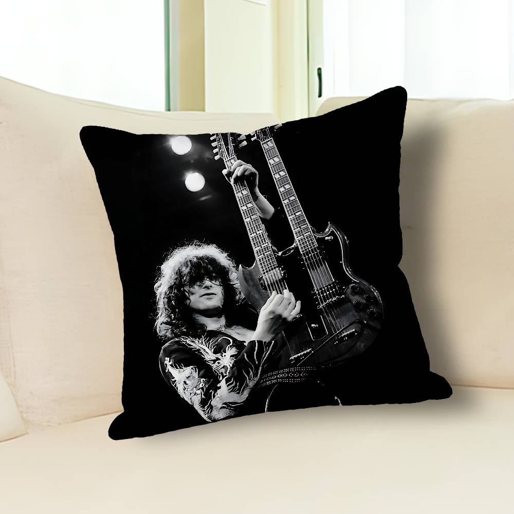 L-Led Z-Zeppelins-ES Pillow Cases for Bedroom Living Room Sofa Home Decor Polyester Cushion Cover with Zipper
