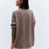 Autumn New Long Sleeve Pullover Knitted Sweater Women Fashion Loose Outerwears Women Winter Sweaters Elegant Vintage Solid Casual Knit Jumpers 24912