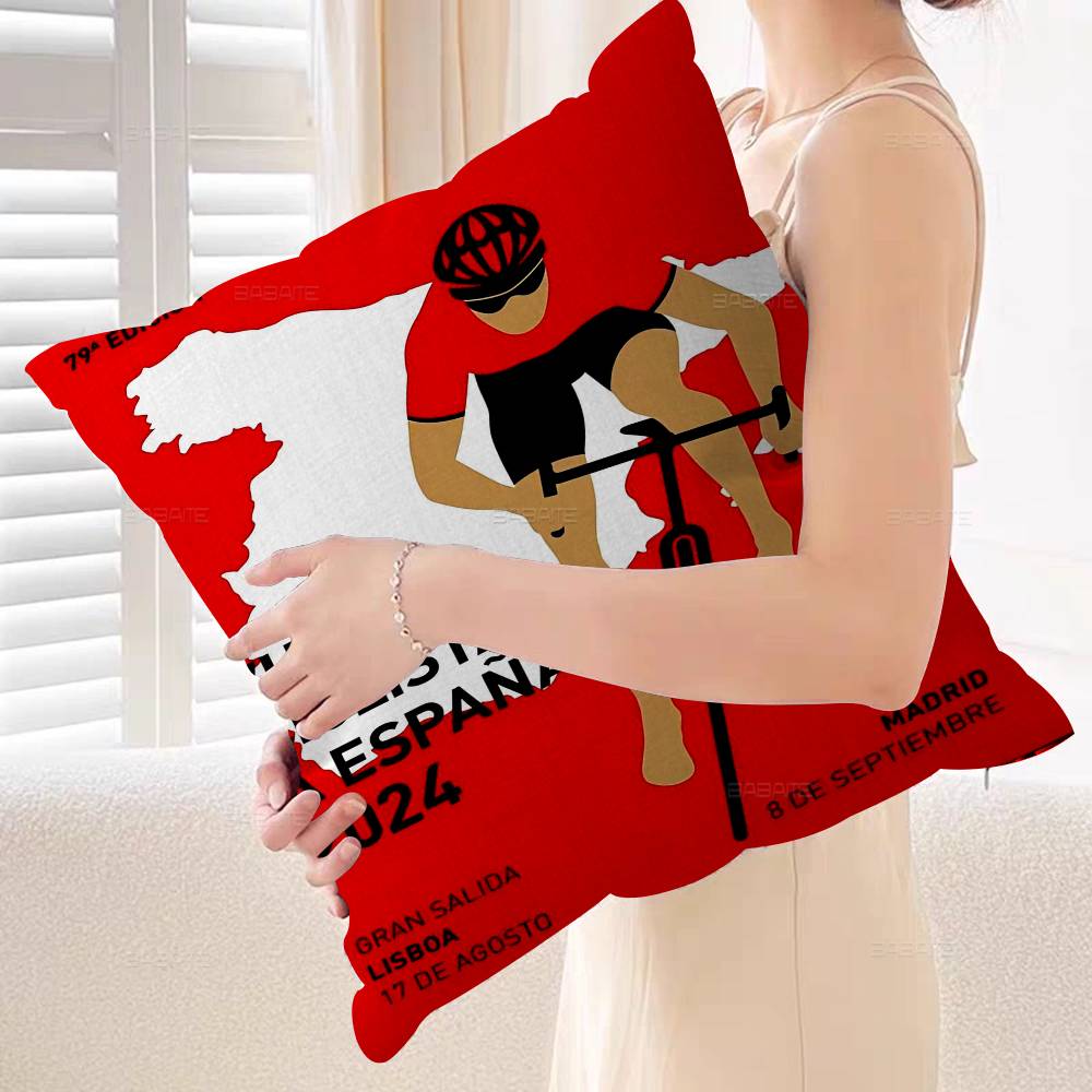 Tour of F-France Cushion Cover Pillowcase Upholstery Sofa Throw Pillow Home Decor Pillowcas