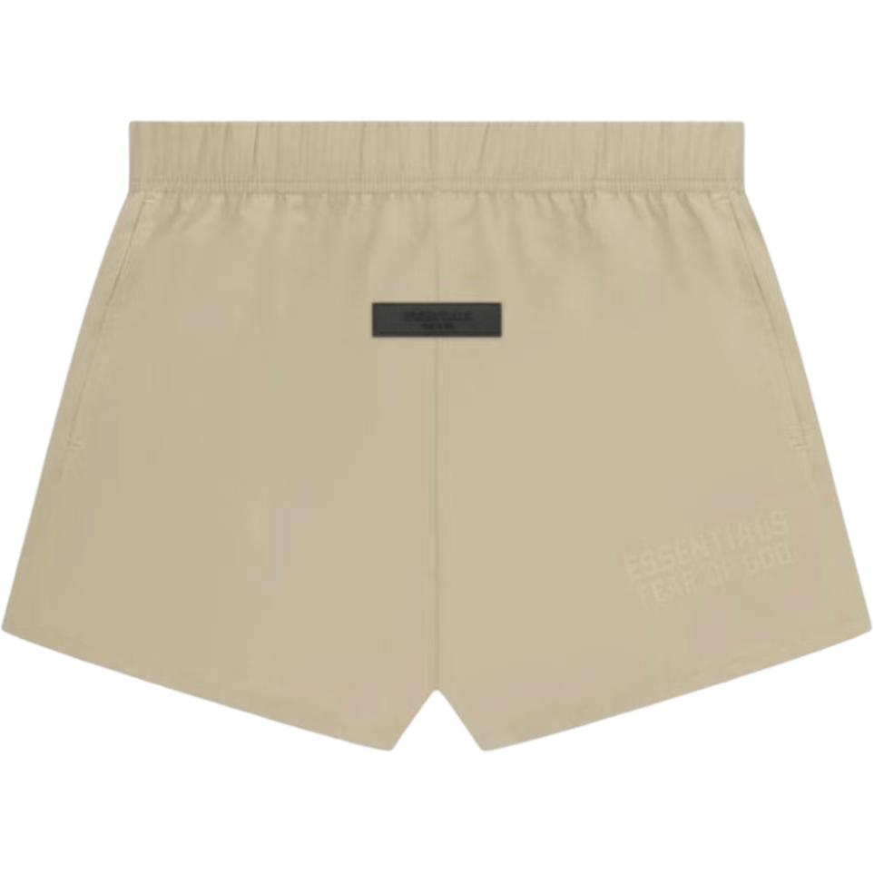 Fear Of God Essentials Rubber Label Elastic Waist Comfortable Simple American Heavyweight Casual Shorts Men shorts Sand 160BT224044F