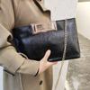 Modische Glänzende Damen Clutch Tasche Luxuriös Stilvoll Party Dame Clutches Kette Damen Schulter Crossbody Taschen PU Leder Handtasche bolsa