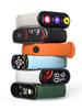 Pulseira de Silicone para Xiaomi Mi Band 9 8 Pulseira NFC Sport Rubber Pulseira Pulseira Correa Xiaomi Smart Band 8 Acessórios