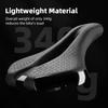 Bicycle Saddle Lightweight Non-Slip PU MTB Road Bike Saddle Shockproof Breathable Hollow Cycling Seat Cushion