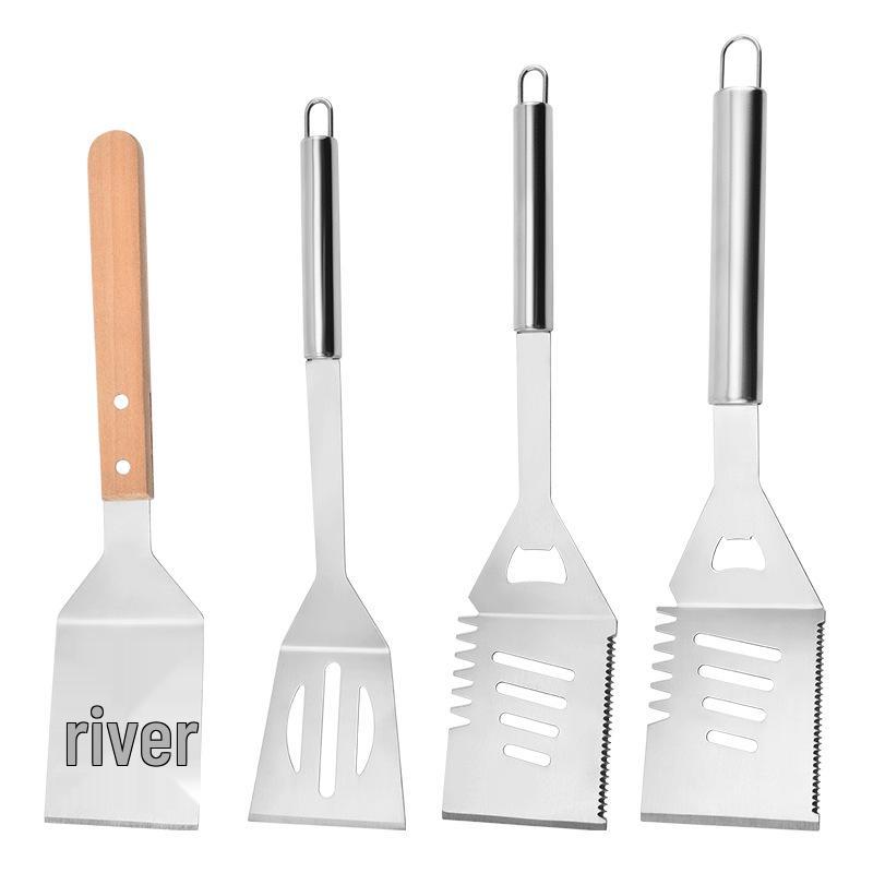 Stainless Steel Outdoor BBQ Cooking and Pancake Spatula