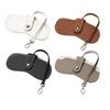1Pcs Portable Myopia Frame Case Simple Eyeglasses Eyewear Storage Japan Portable PU Leather Glasses Bag Retro Sunglasses Case