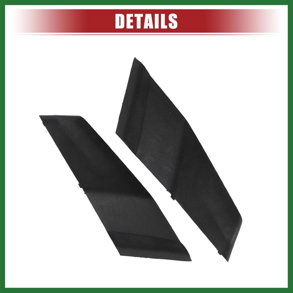 Motoforti Front Windshield Wiper Cowl Cover Extension Trim Wiper Cowling Plastic Panel Fit for Toyota Corolla 2014-2019 No.5508402250/5508302010 -
