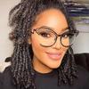 New Fashion Luxury Design Silver And Gold Round Large Frame Women's Anti Blue Light Radiation Flat Glasses Without Degree