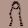 Knit Scarf for Women Long Skinny Belt Necktie Neck Scarf Girls Photo Props Long Neckerchief Skinny Scarf Necktie