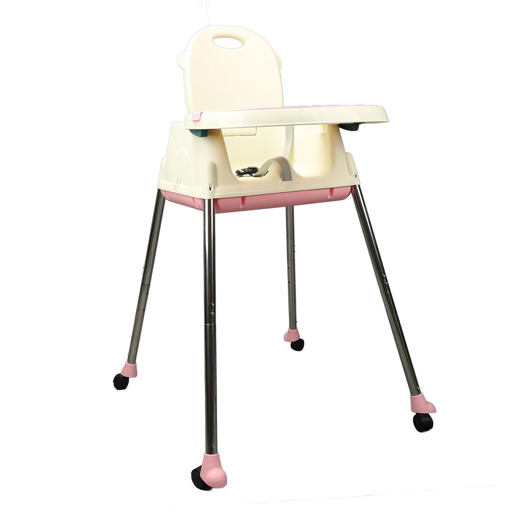 Baby Dining Chair Multifunctional Foldable Portable Adjustable Cute Toddler Feeding High Chair for
