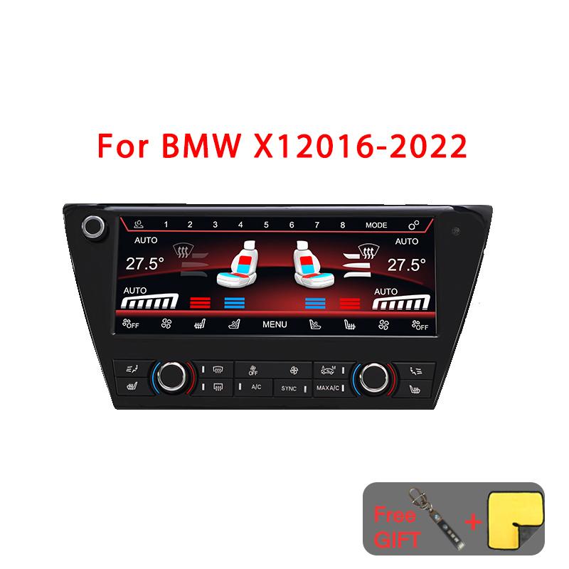 

8,8-дюймовый экран климат-контроля для BMW X1 2016 2017 2018 2019 2020-2022 AC Panel Touch Board LCD Digital Eight Core красный