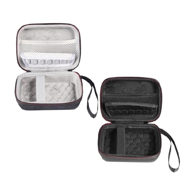 Pouch for RG35XX Handheld Game Console Scratchproof Carrying Case Shockproof Storage Bag Hard Case with Mesh Pocket