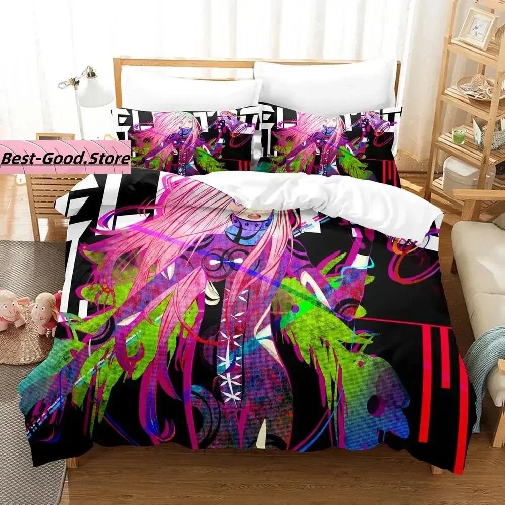 Comforter Deadman Wonderland Bedding Set Single Twin Full Queen King Size Bed Set Aldult Kid Bedroom S 3D Cama De Casal
