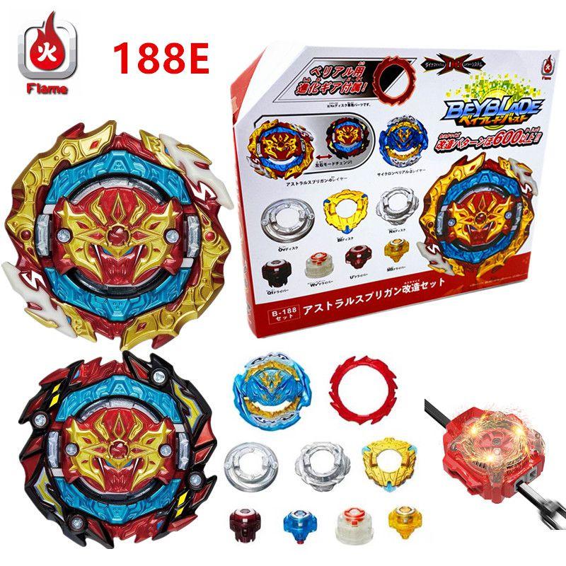 Beyblade Burst B-188 Astral Spriggan Cyclone Belial Exkluzivní Spouštěč Spark Ruler Pro Vysokoenergetické Bitvy