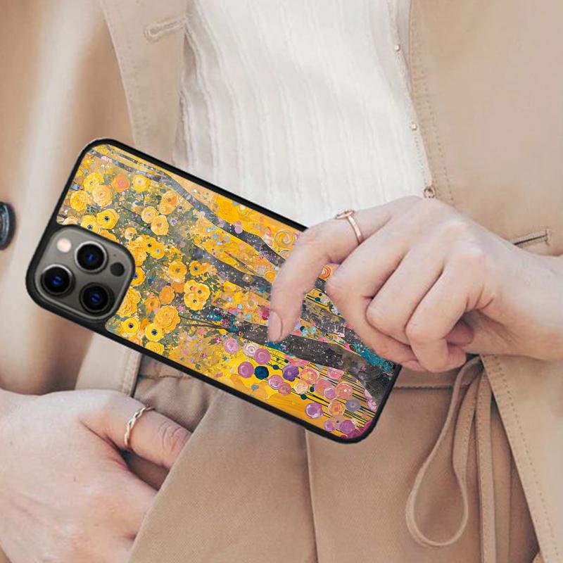 Kiss by Gustav Klimt Magnetic Phone Case For APPLE iPhone 17 Air 16 14 13 12 Pro Max 15 Plus Wireless Charge With MagSafe Cover