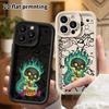 Phone Case: 2D Flat Design, Suitable for iPhone 18, 17, 16, 15, 14, 13 Pro Protective Case, Skull Ghost, Perfect Christmas and Halloween Holiday Gift