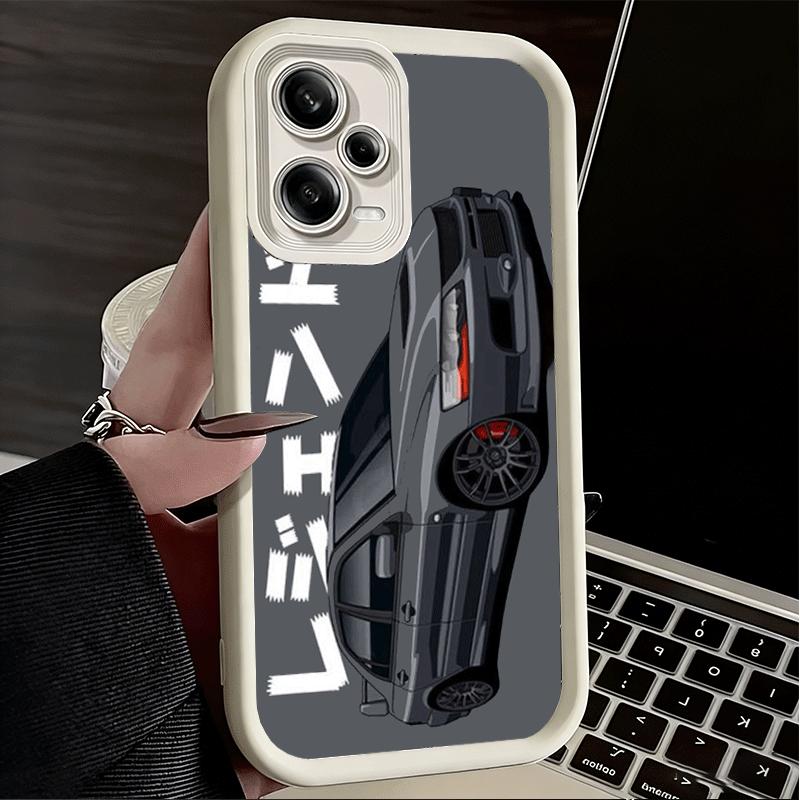 Phone Case for Xiaomi Redmi Note 15 14 13 Pro Plus JDM Tokyo Drift Sports Car Shell 12S 11 11S 11T 5G 14S Soft Silicone Funda