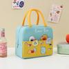 Cartoon Capacity Large Insulated Lunch Bag Wear Resistant Fun Animal Designs