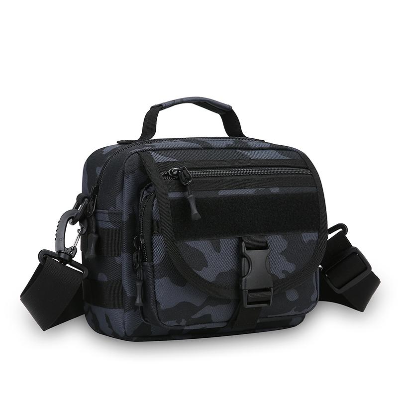 Men's Tactical Camouflage Crossbody Bag -Vintage   Nylon Chest Pack (Vintage Army Sling Bag for Hunting/Outdoors)