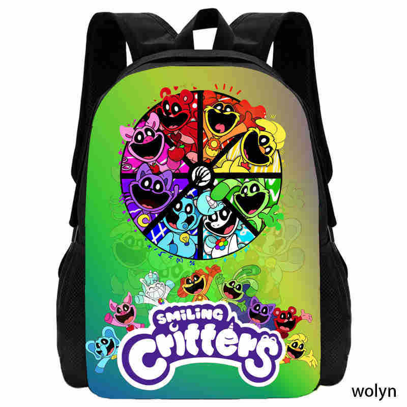 Smiling Critters Poppy's Spielzeit Kapitel 3 Vollständige lächelnde Tier-Schultasche