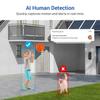 Videocitofono Intelligente Wireless, Telecamera di Sicurezza Esterna HD, Campanello Intelligente per la Sorveglianza Domestica