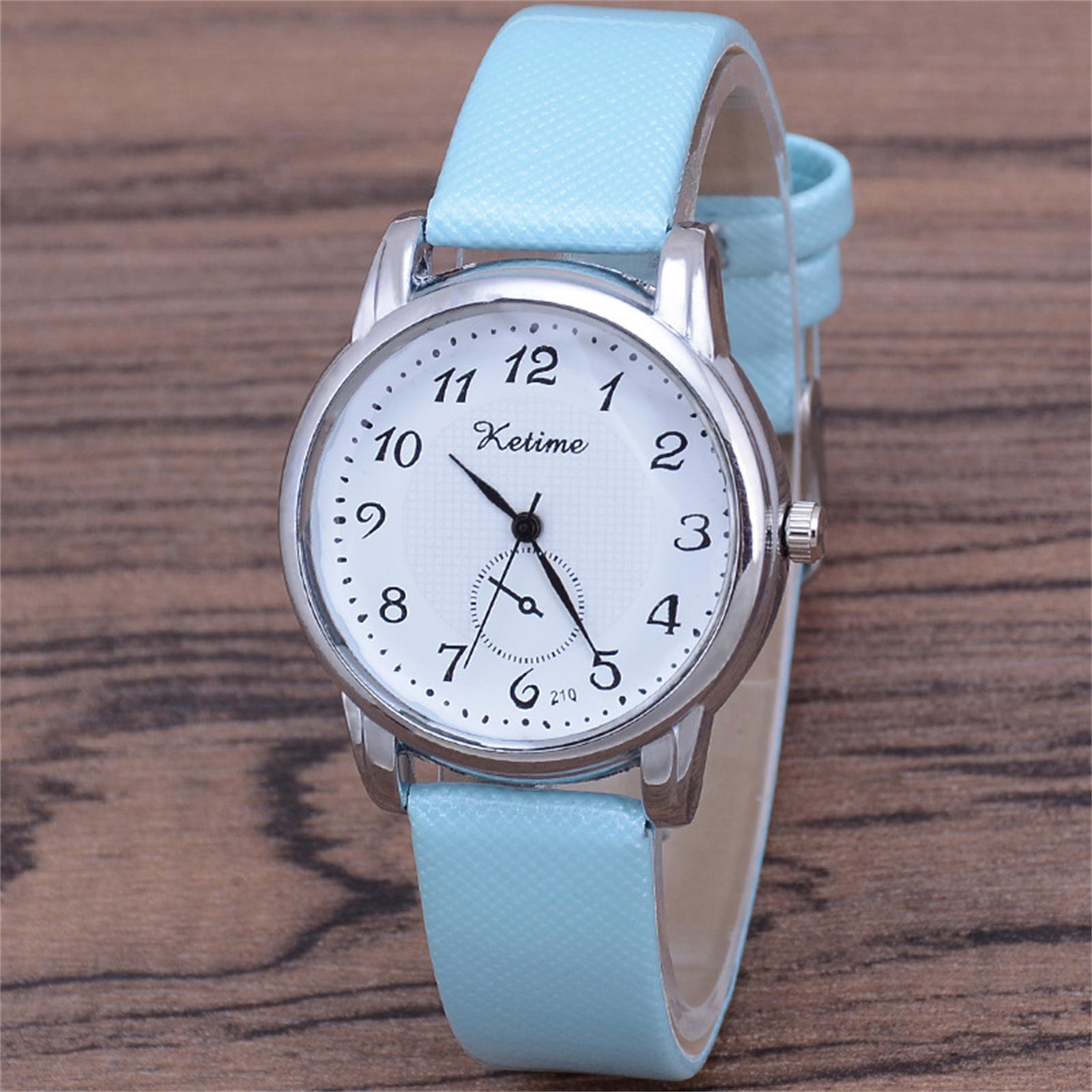 

Женские модные кожаные часы One Size