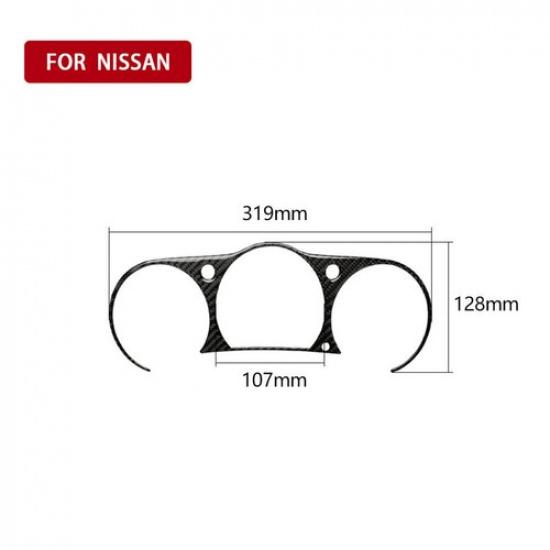 Carbon Fiber Interior trument Cluster Panel Cover Fits Nissan 350Z 2006-09