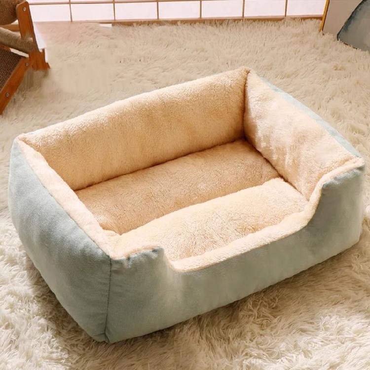 Lyxig kattbädd soffa Tvättbar hundsoffa säng Stor hundkuddar Husdjursbädd för stora medelstora små huskatter