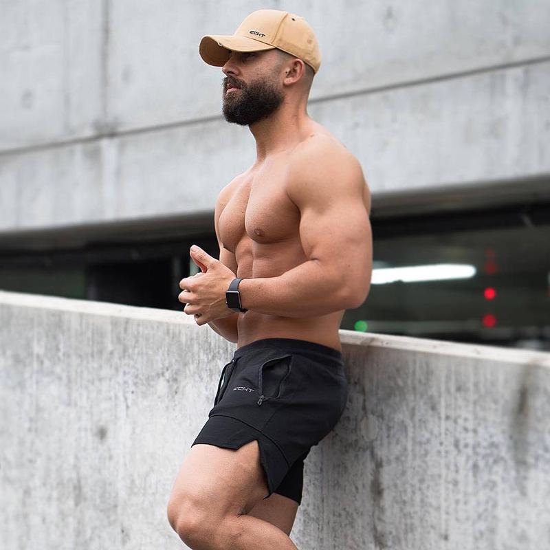 2019 Men's Fitness Cotton Running Shorts - Summer Training