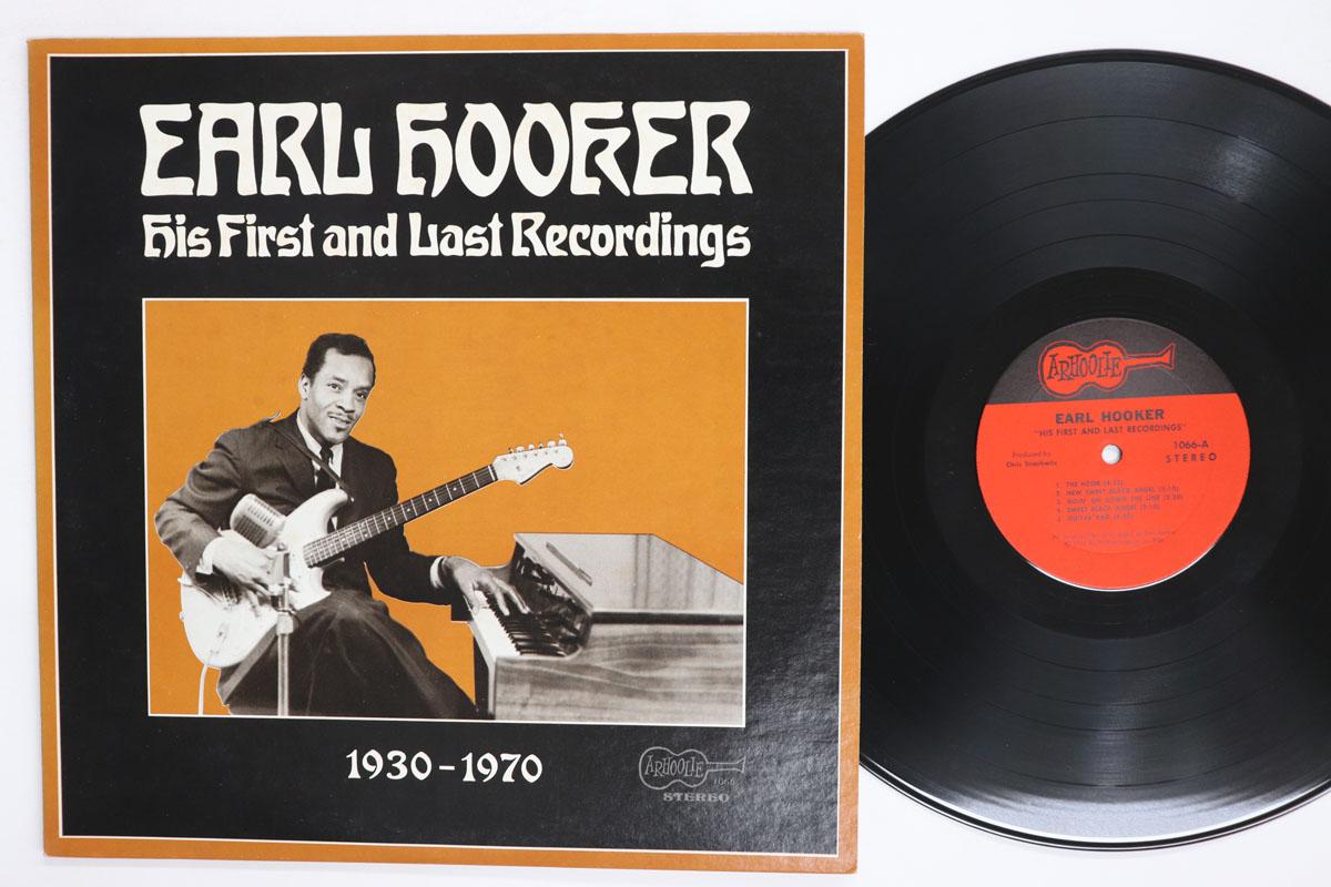 Виниловая пластинка EARL HOOKER Его Первые И Последние Записи 1066 ARHOOLIE 1972 США Блюз Б/у