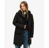 Women's Superdry Elongated Jacket (W5011989A) Black
