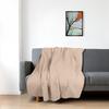 Verra Home Holly Cotton TV Blanket 150X200CM Beige