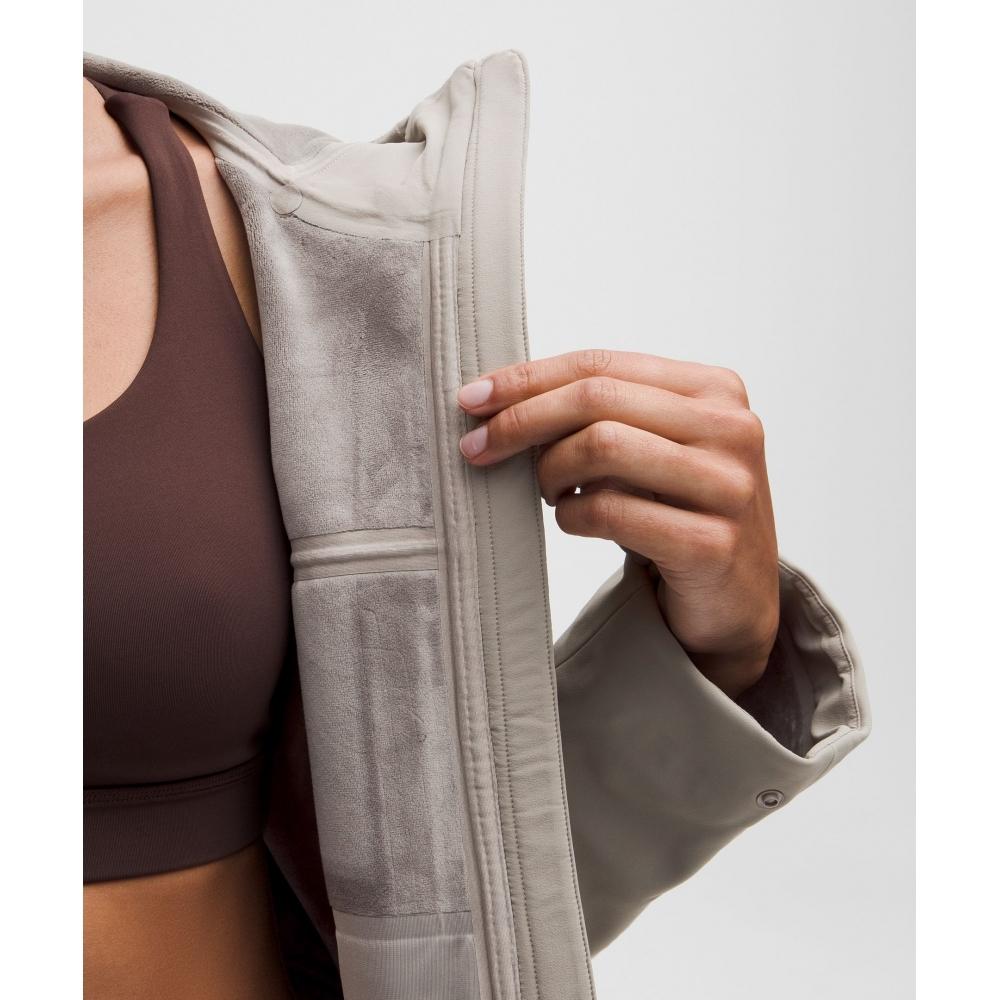 Lululemon Women S croSS Chill City To Trail Jacket Warm aSh Grey