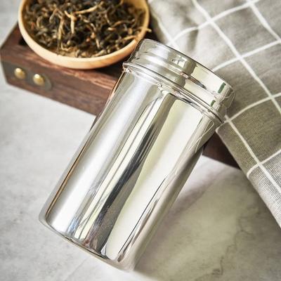 Bocal de stockage scellé en acier inoxydable, Contenant de stockage alimentaire portable hermétique pour grains de café, farine, céréales, sucre