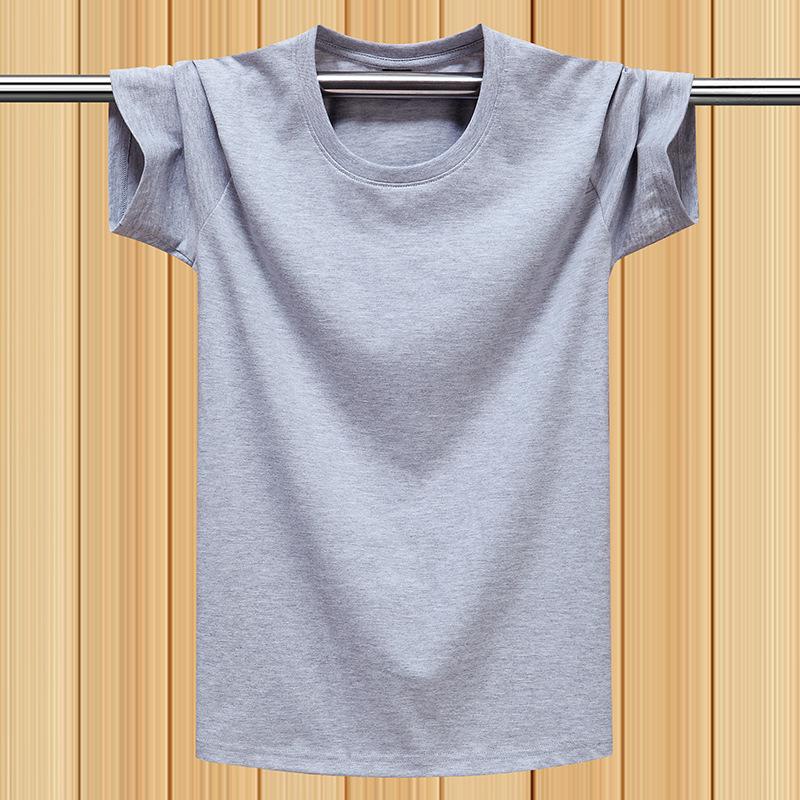 2025 Spring/Summer Men's Cotton Loose Fit Short Sleeve T-Shirt