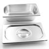 Xinjigaoge Stainless Steel Gastronorm Food Pans & Lids (5-Pack)