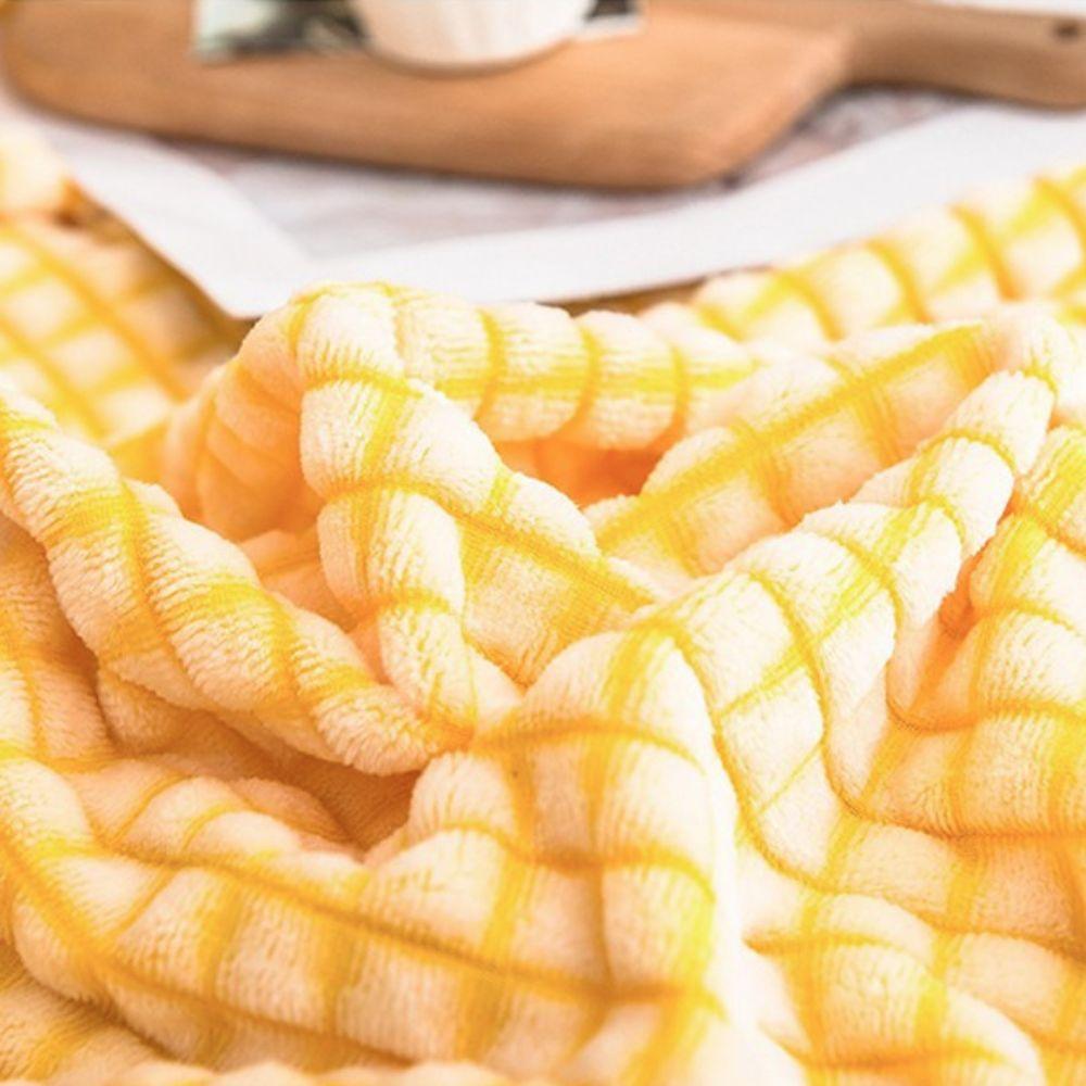 Solid Color Nap Blanket Breathable Sofa Blanket Bedding Textiles Cover Blanket  Dormitory