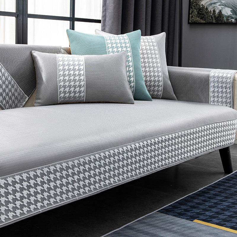 Summer Summer Non-Slip Sofa Cover Cushion Simple Modern Summer Mat Cover Cloth