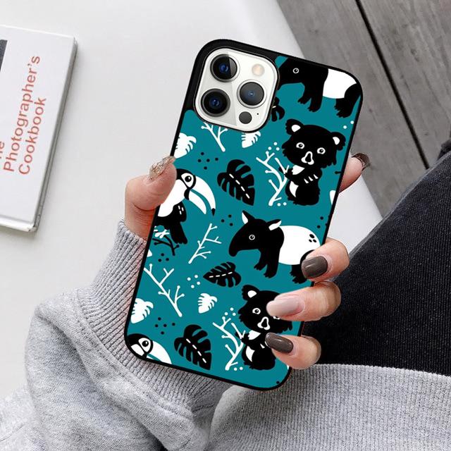 Wild Forest Animal Phone Case Back Cover For iPhone 17 Air 16 15 14 13 Pro Max 12 Max Plus 11 Pro Max Coque