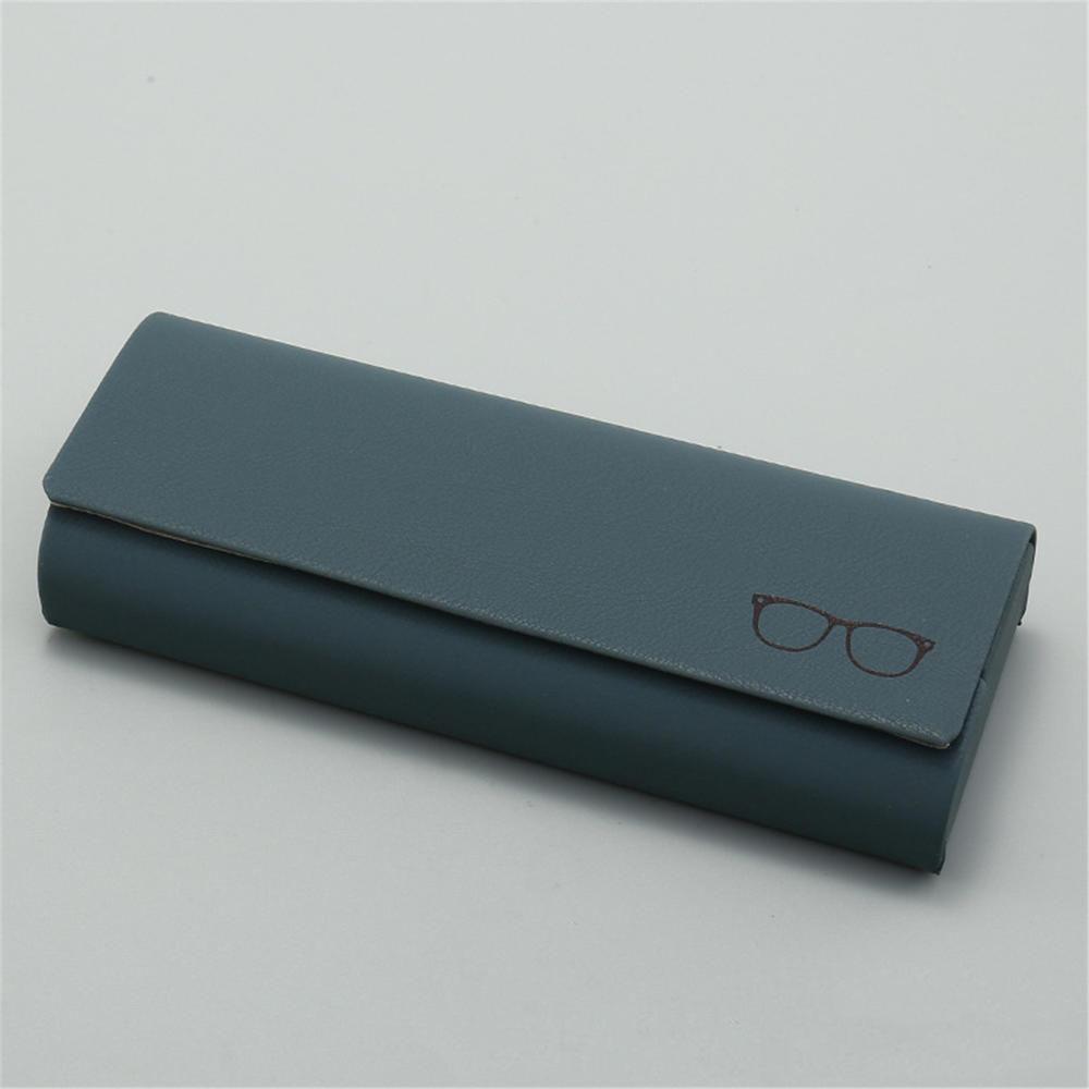 Storage Box Stylish Retro Pattern Leather Vintage Glasses Box For Home Students Office