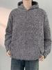 Men's Trendy Heavyweight Loose Hooded Sweatshirt - Spring Fragrance Style, Versatile Long Sleeve Pullover
