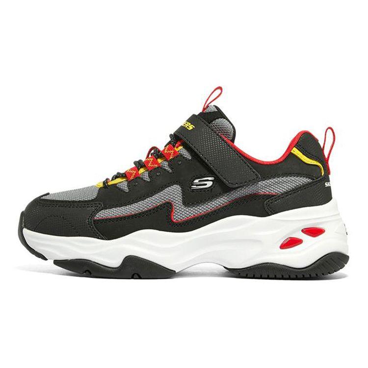 Skechers DLites Series Comfortable Shock Absorbing Durable Low Top Casual Shoes Kids sneakers 406116L-BGRD 28.5
