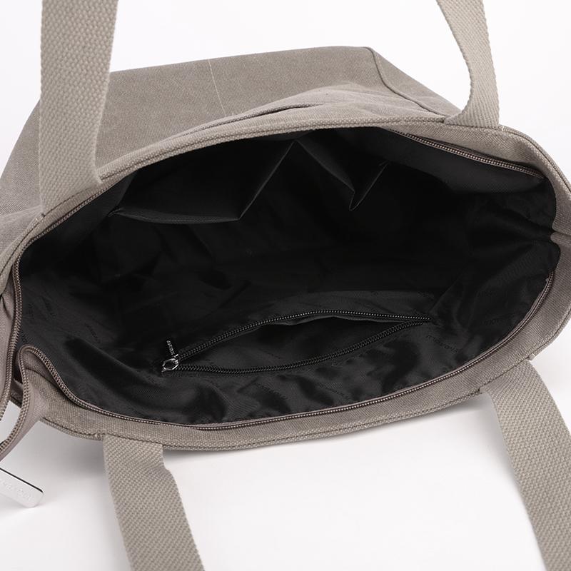 Canvas Bag Women's Shoulder Handbag Wear-resistant Large Capacity Women's Bag