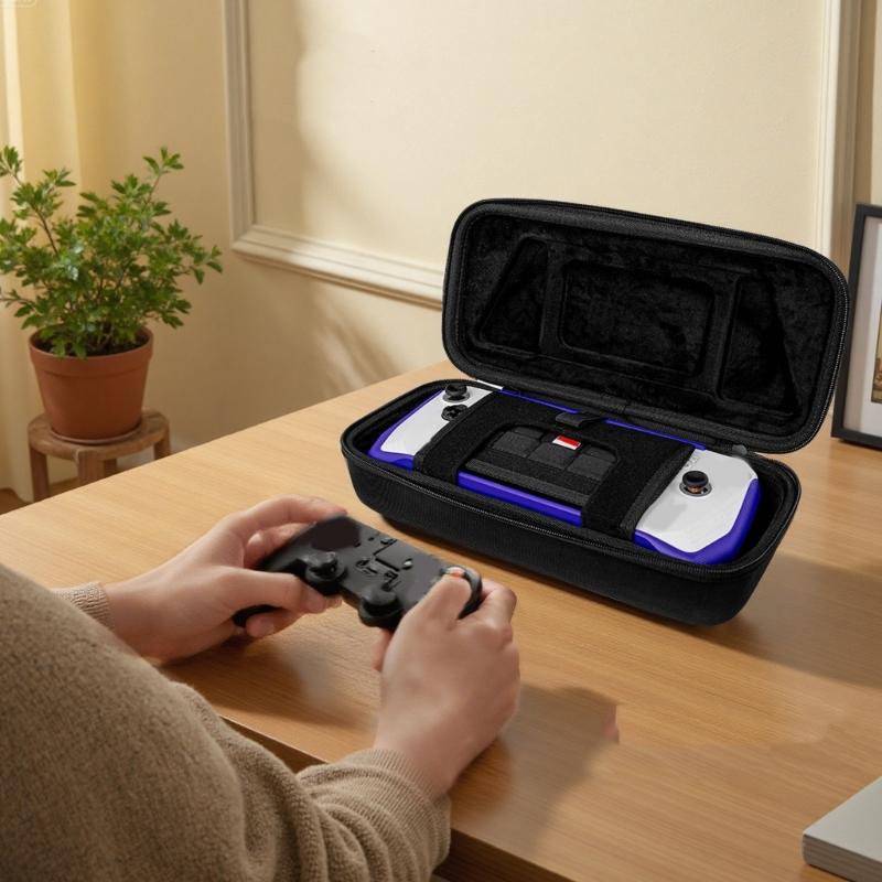 EVA Bag with Card Slot Handheld Game Console Carry Case Scratchproof Case Shockproof Storage Box for NS2