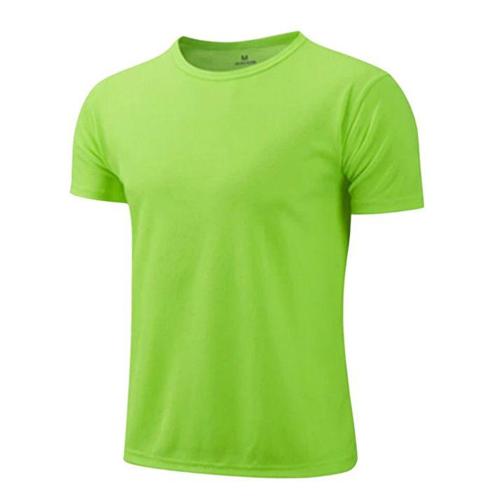 Men's Sport Just Cool Antiperspirant Neon Green T-shirt - - Green