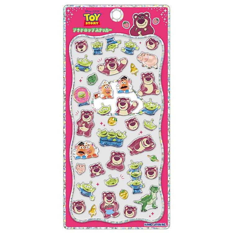 

Kamio Japan Toy Story Petit Drop Sticker Lotso 070300