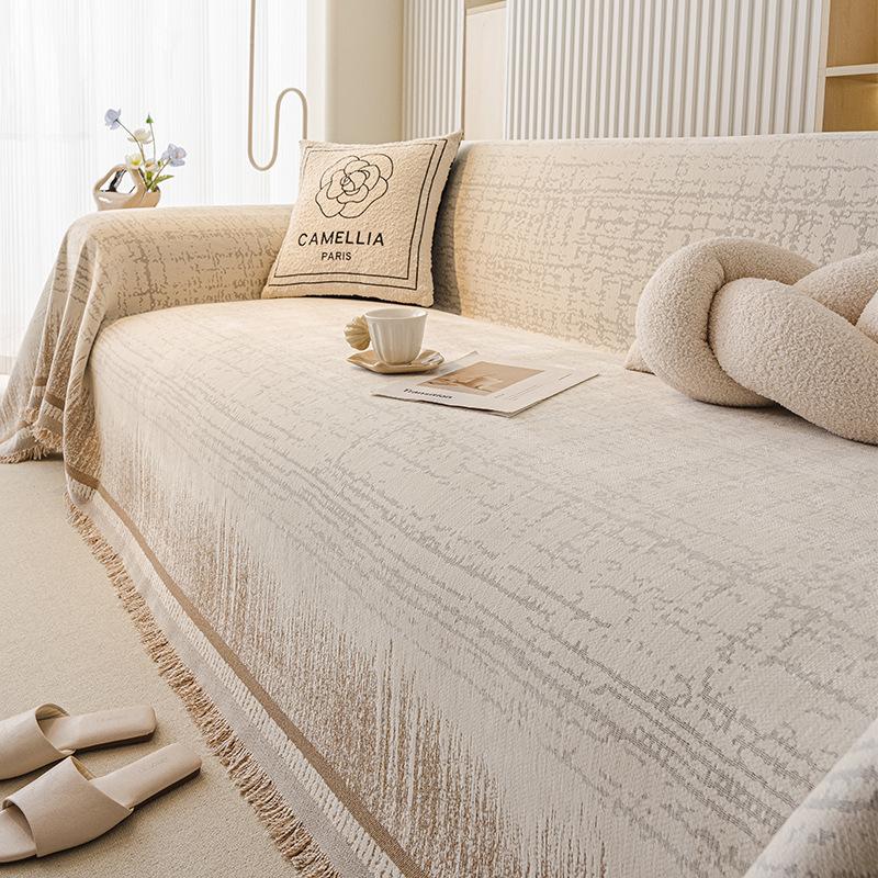 

Пасторальный Маленький Свежий Чехол для Дивана Новый Универсальный на Четыре Сезона Один Полный Чехол для Дивана Премиальное Ощущение Плед 180*130cm