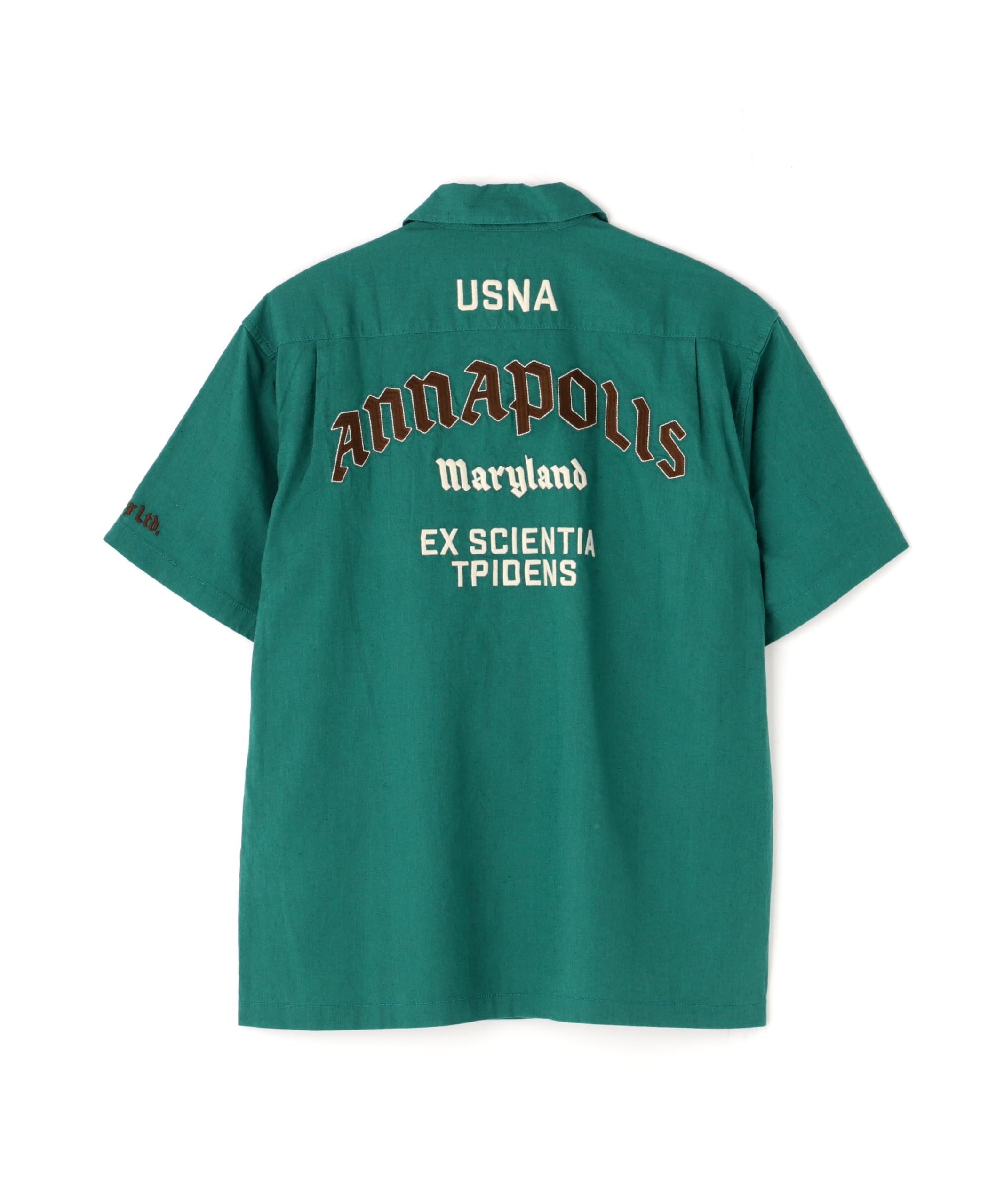 AVIREX ANNAPOLIS WORK SHIRT men s 2XL 140 green 783-5123011