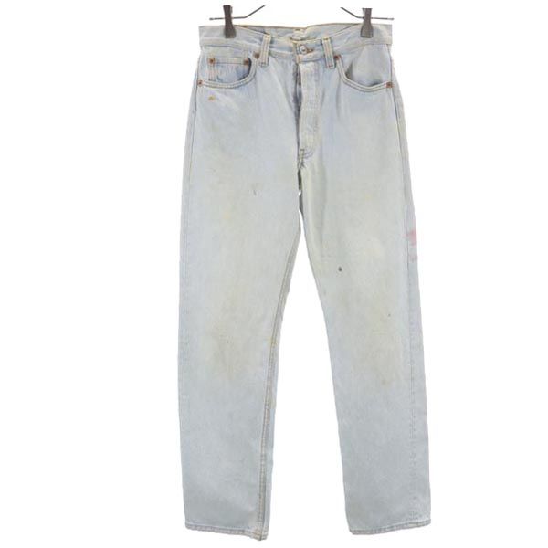 

Levi s 90-е 501 Сделано в США Прямые джинсы w29 Джинсы на пуговицах Мужские Б/у