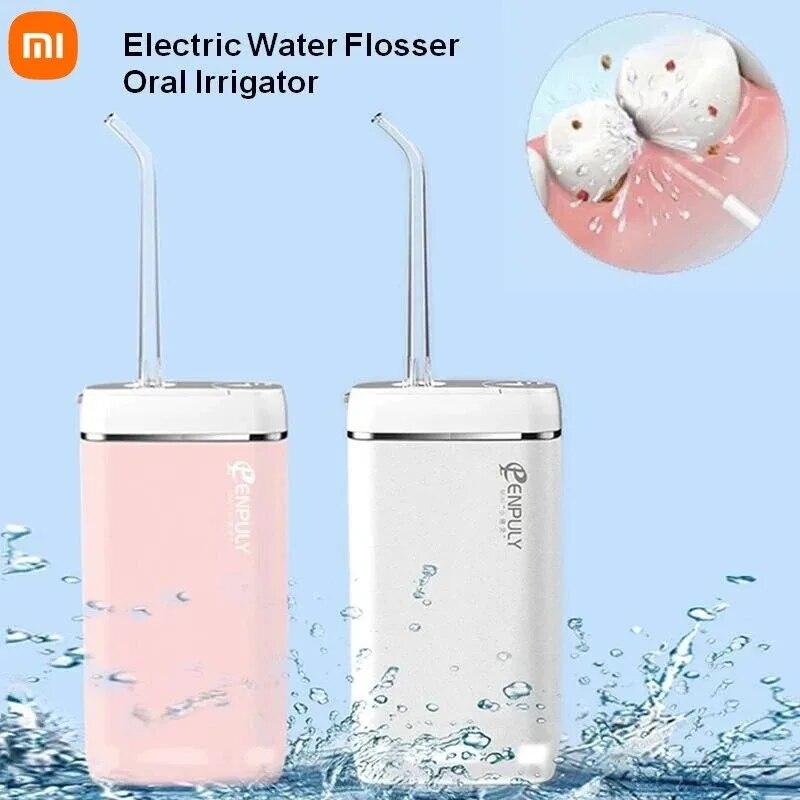 

XIAOMI Mija Enpuly Portable Water Flosser M6 USB Charging Dental Water Floss Ipx8 Waterproof 140ml Dental Irrigator Tooth Oral